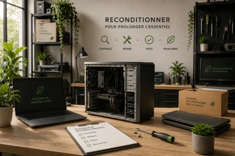 reconditionnement réparation PC